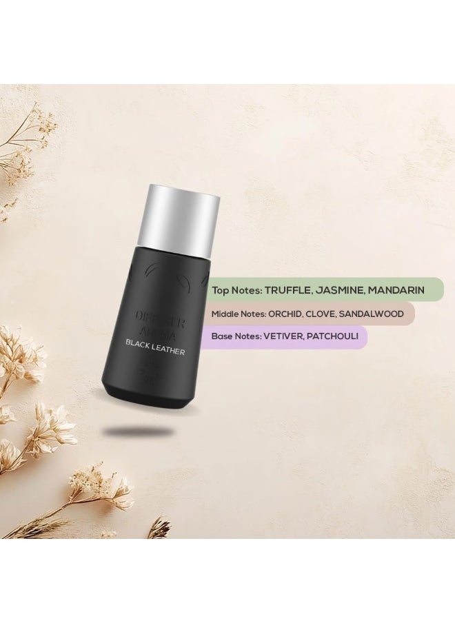 Dr Scent Dr Scent Breeze of Joy Portable car refreshing aroma Black Leather - (10ml)  - Image 3