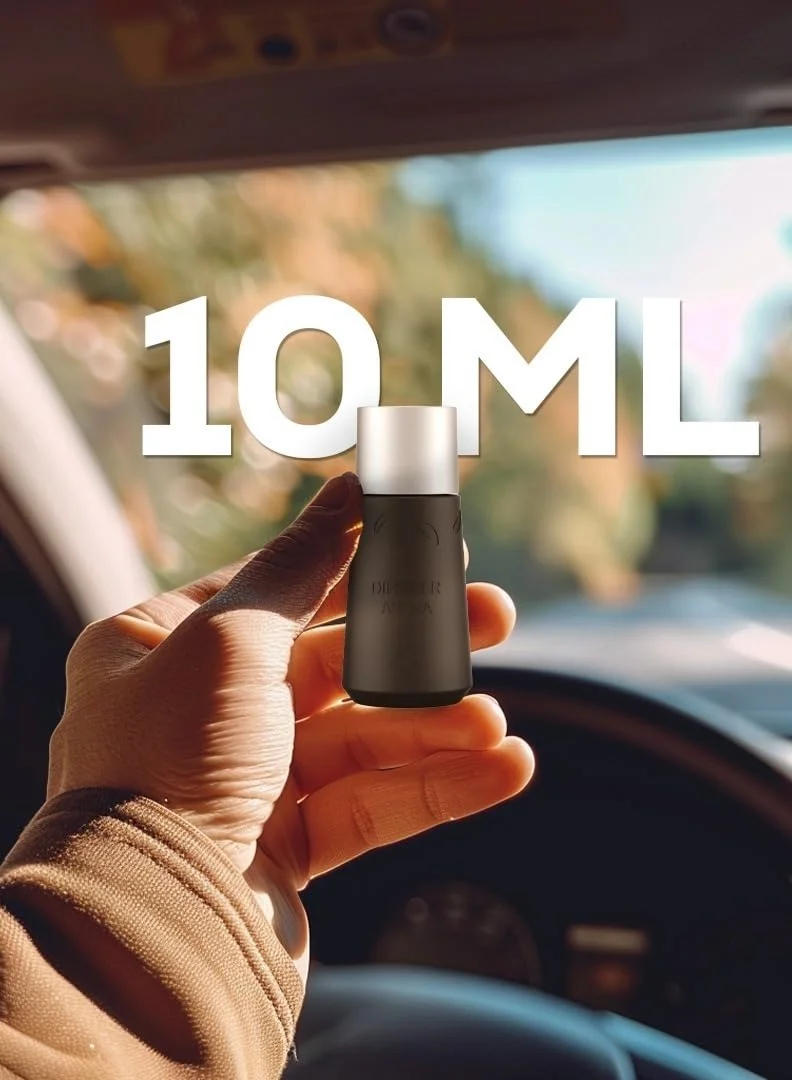 Dr Scent Dr Scent Breeze of Joy Portable car refreshing aroma Black Leather - (10ml)
