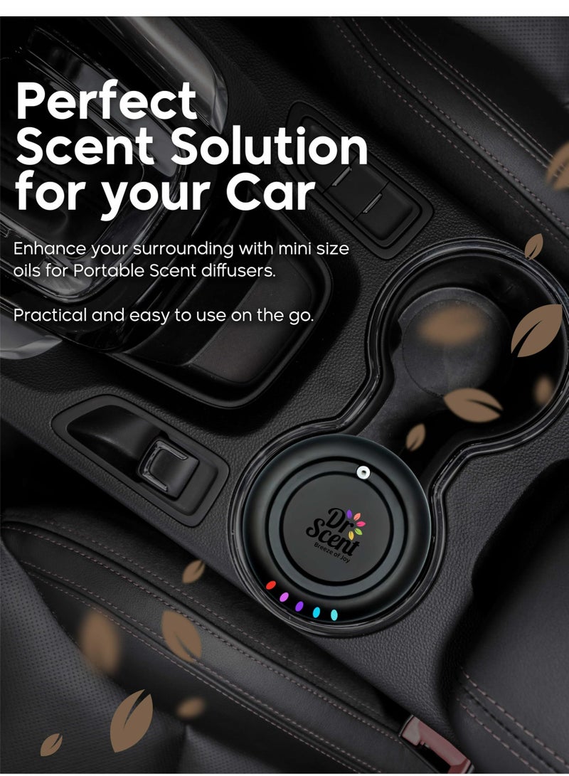 Dr Scent Breeze of Joy Portable car refreshing aroma Black Leather - (10ml) - Image 5
