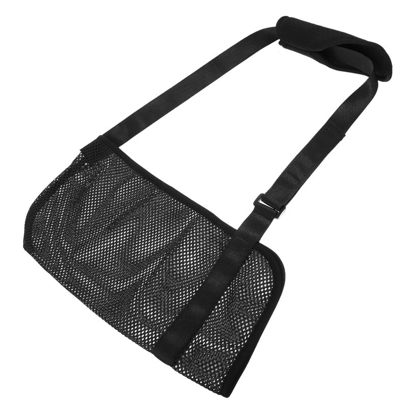 Adjustable Shoulder Immobilizer Arm Sling Breathable Elbow Protector For Left Or Right Fracture Support - Image 2
