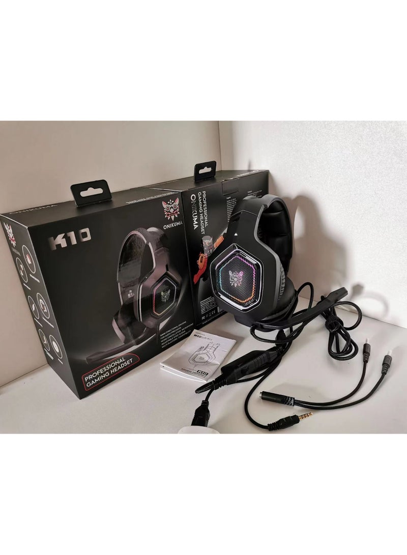 Professional Gaming Headset For PS4/PS5/XOne/XSeries/NSwitch/PC -wired - Image 4