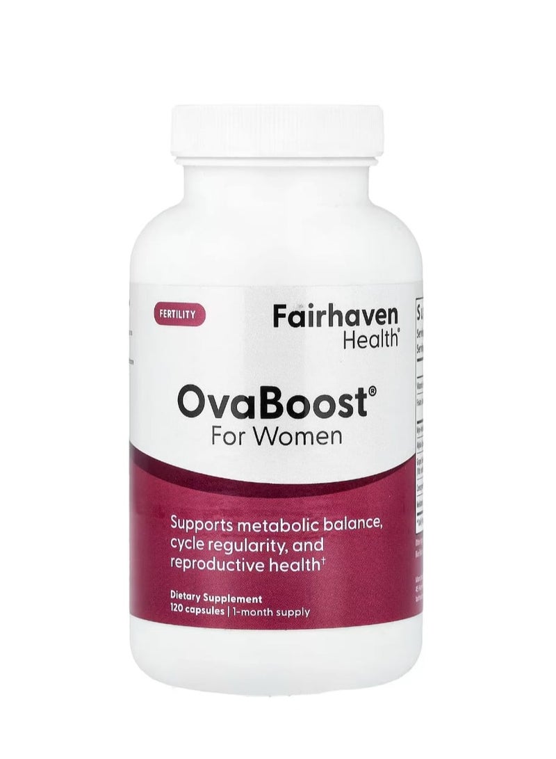 fairhaven health OvaBoost for Women 120 Capsules - Image 1