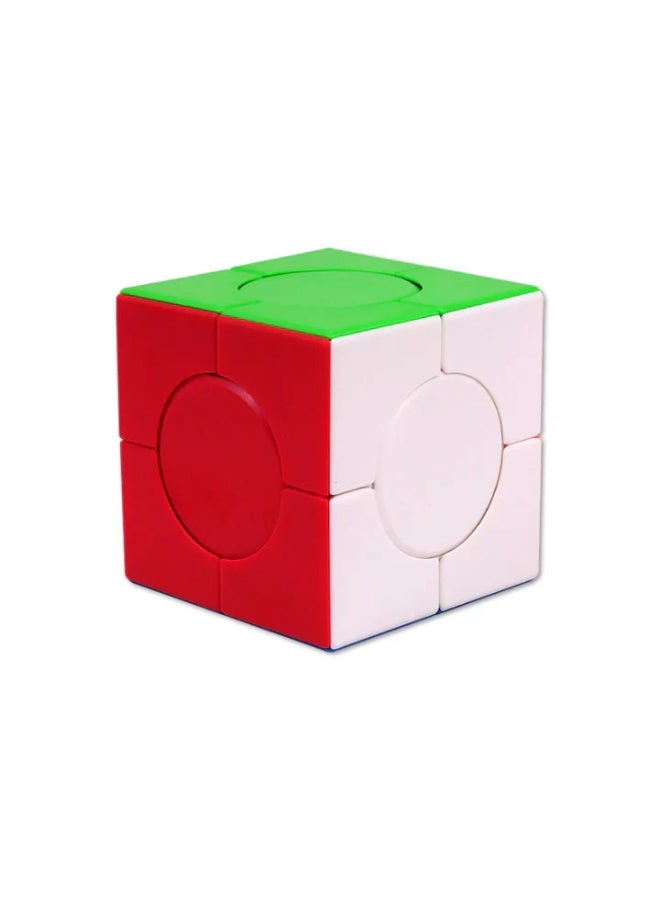 YJ Cubuzzle YJ Tianyuan Speedcube No. 3 – Multicolor Twist Puzzle | Advanced Non-Cubic Design for Puzzle Enthusiasts | Smooth Rotation, Brain Teaser for Collectors & Solvers - Image 1