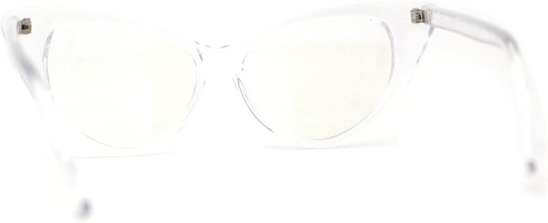 SA106 Classic Gothic True Cat Eye Frame Blue Light Filtering Computer Glasses - Image 4