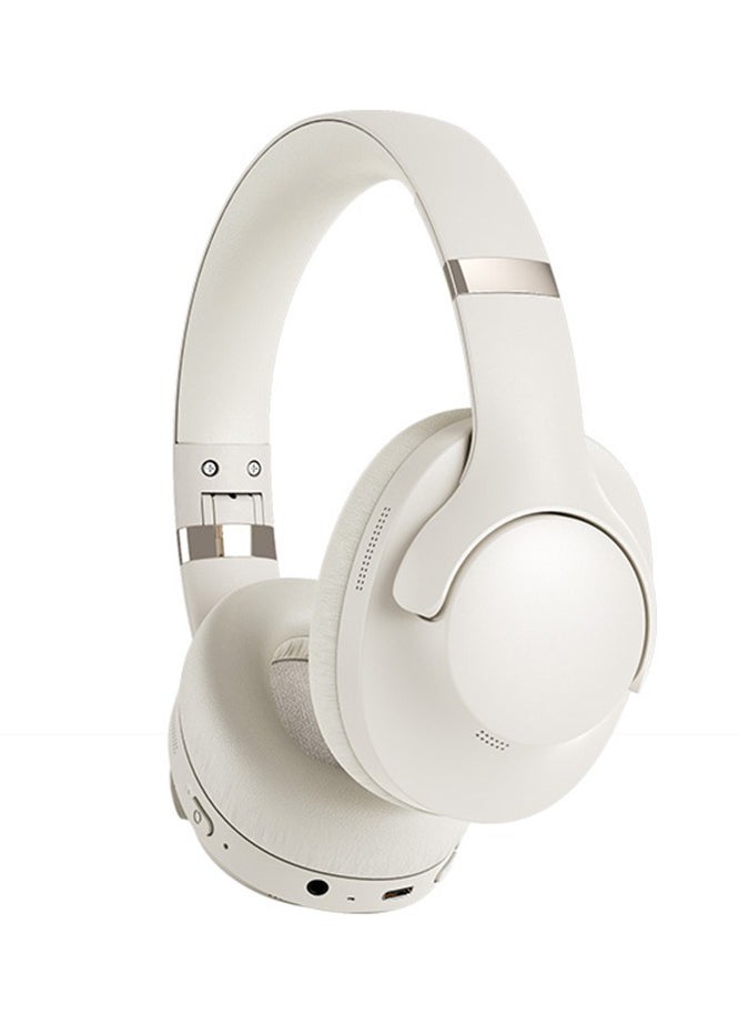 FlashHawk ANC Wireless Over-Ear Headphones with Bluetooth 5.4 and 50 Hours of Battery Life Khaki  - Image 1