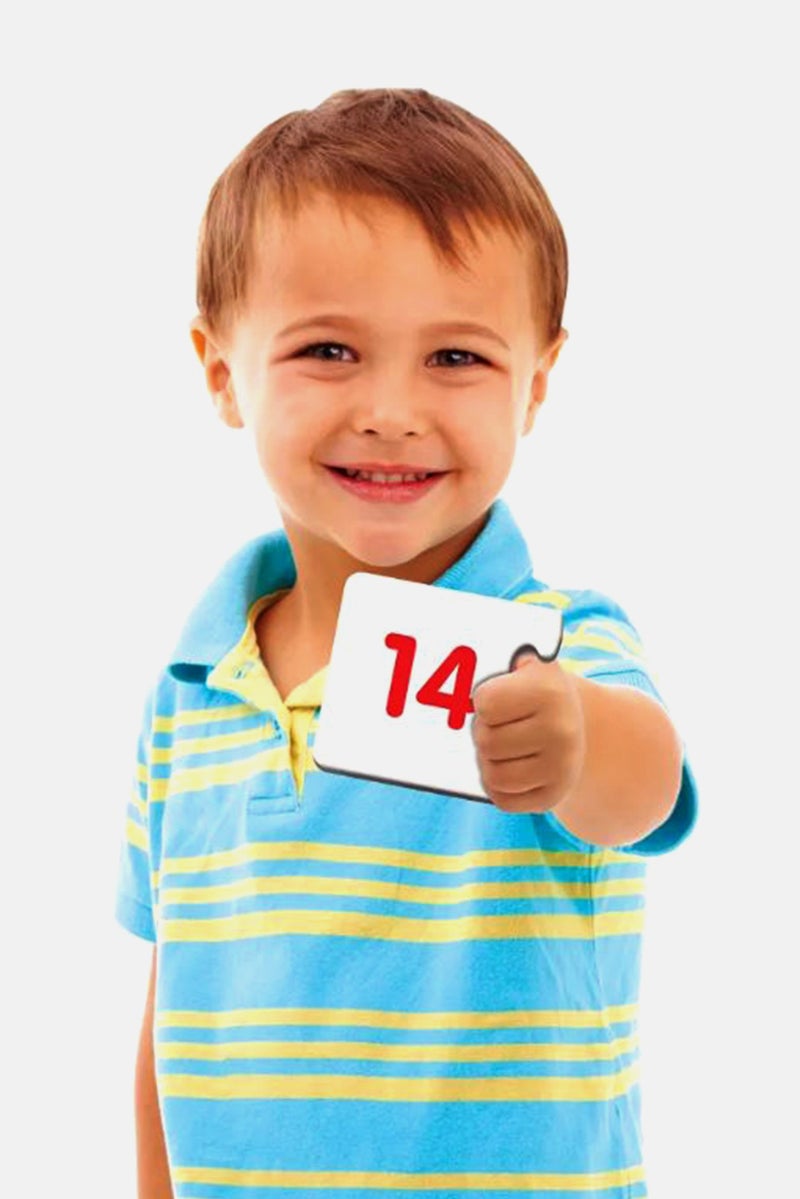 THE LEARNING JOURNEY 20 Sets Match It Number And Picture Puzzles, White - Image 3