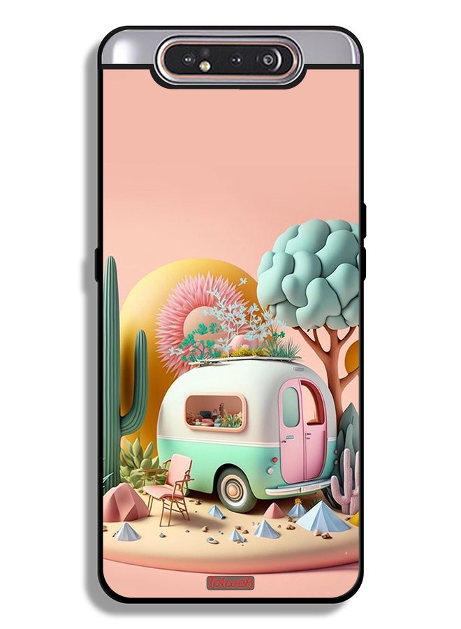 Tolwak Samsung Galaxy A80 Protective Case Cover Senercy Art - Image 1
