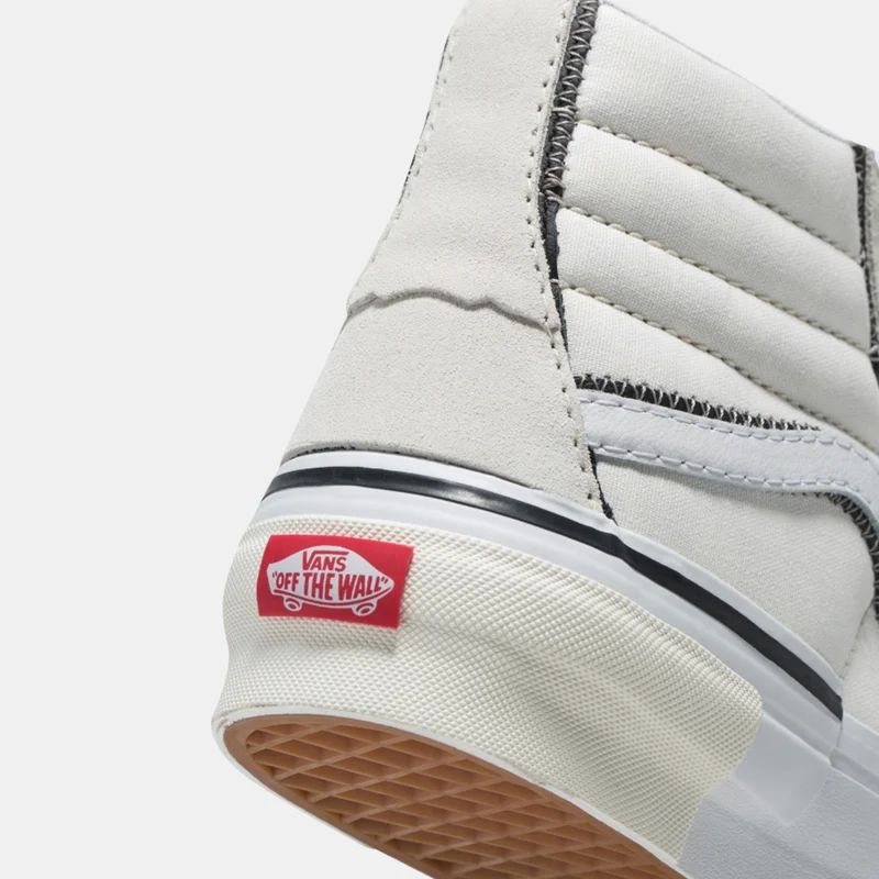 Vans Beige Sk8-Hi Reconstruct Unisex Shoes  | Best Price UAE