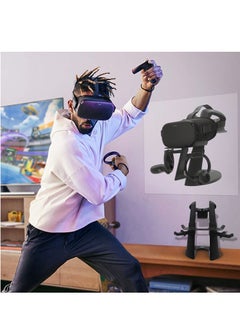 Flash Hawk VR Headset Display Holder and Controller Mount Station for Quest 2 White  - Image 5