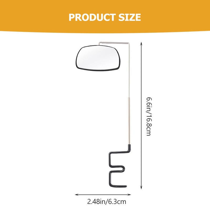Adjustable Bike Helmet Mirror Portable Cycling Accessory Rearview Mirror Multi Angle - Image 3