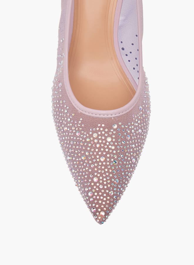 Celeste أحذية نسائية مزينة بأصابع مدببة وكعب رفيع - Image 3