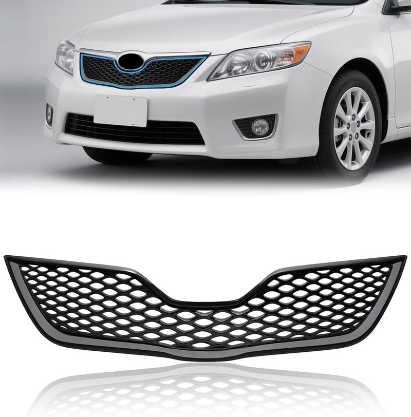 TMNIFLEG Front Bumper Grille Grill for 2010-2011 Toyota Camry SE - Image 1