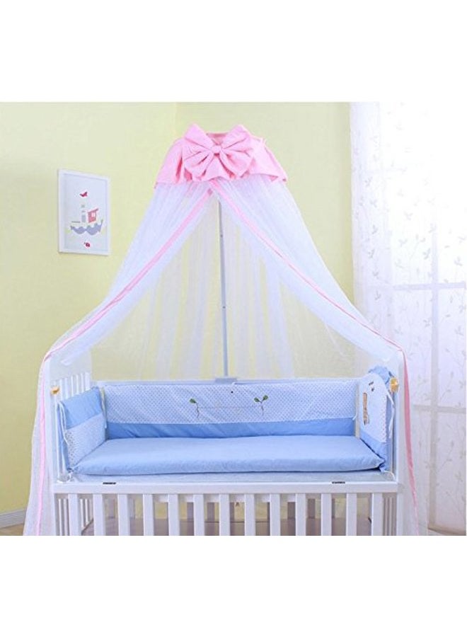 JOYLIFE Baby Mosquito Net Baby Toddler Bed Crib Dome Canopy Netting (butterfly white) - Image 3