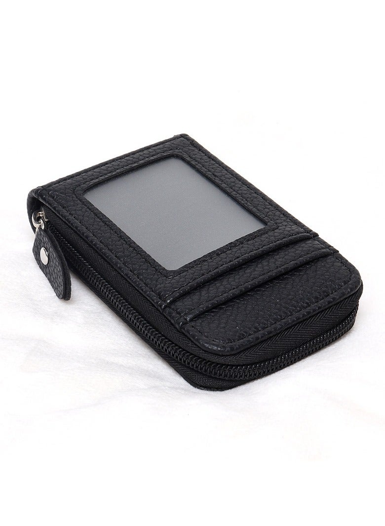 HIHILOOK RFID Slim Wallet With Credit Card Holder Black  - Image 1