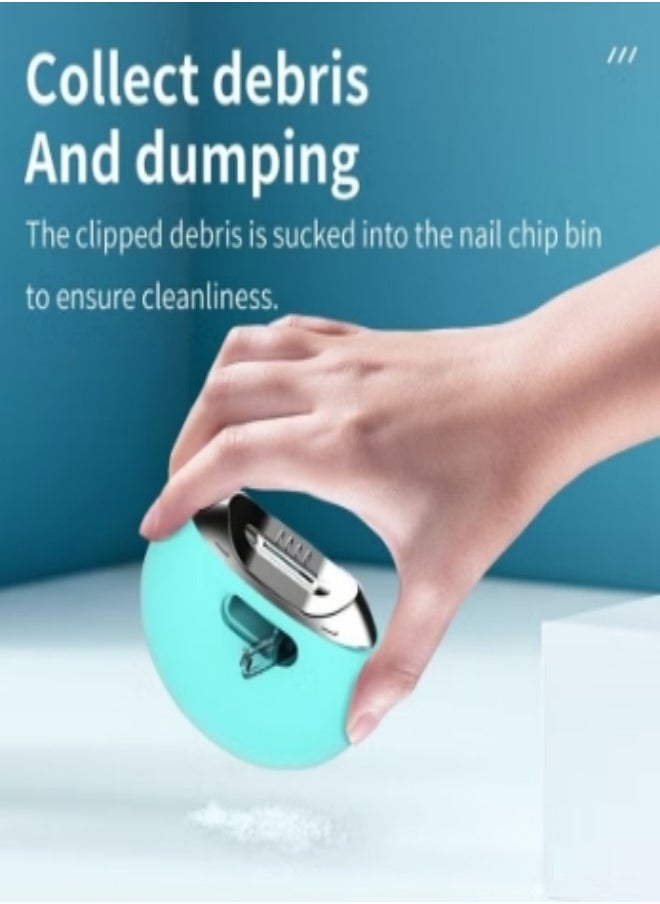 KEVIN Automatic Electric Nail Trimmer Cutter Scissors Nail File for Fingernail and Toenail Suitable for New Born Babies Infant Toddlers Kids Seniors Adults Elderly  - Image 4