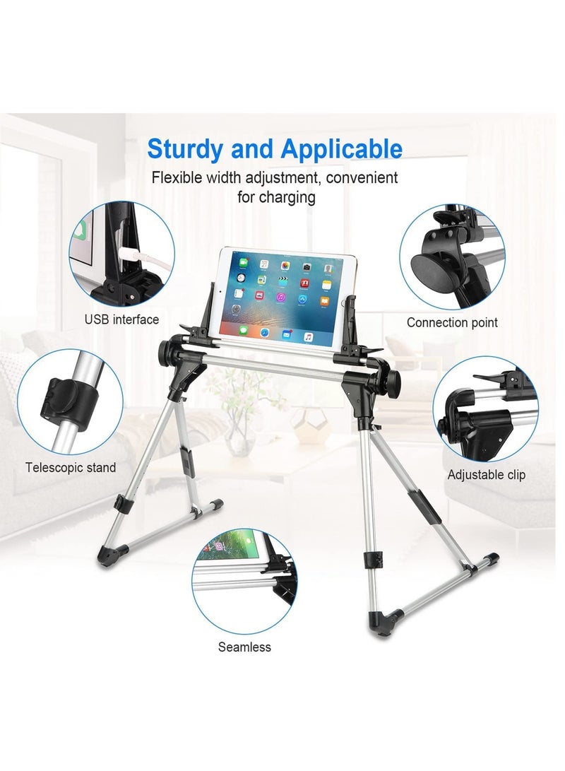 ELTRAZONE Phone Stand Tablet Holder for Bed Reversible Bracket Clamp Lazy Mount Tablet Clamp For Phones Tablet - Image 4