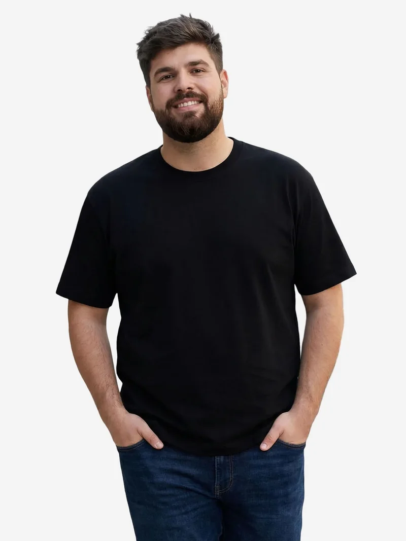 Tommylife TOMMY Men's Cotton Elastane Crew Neck T-Shirt