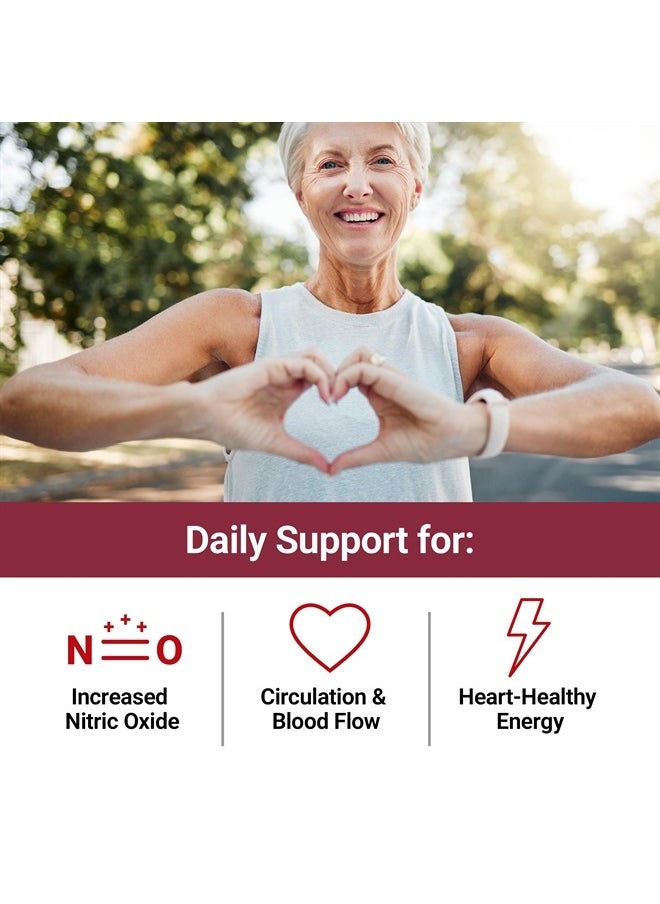 Force Factor Total Beets Blood Pressure Support Supplements with Beet Powder, Great-Tasting Beets Chewables for Heart-Healthy Energy, and Increased Nitric Oxide, 60 Chews  - Image 3
