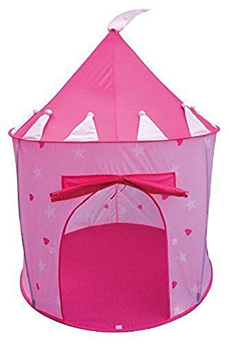 POCO DIVO Princess Castle Fairy House Girls Pink Play Tent by POCO DIVO - Image 1