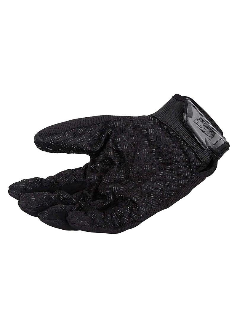 ZaySoo Synthetic Camouflage Cycling Riding, Mountain Bike Full Finger Anti Slip Gloves for Men & Women - Image 3