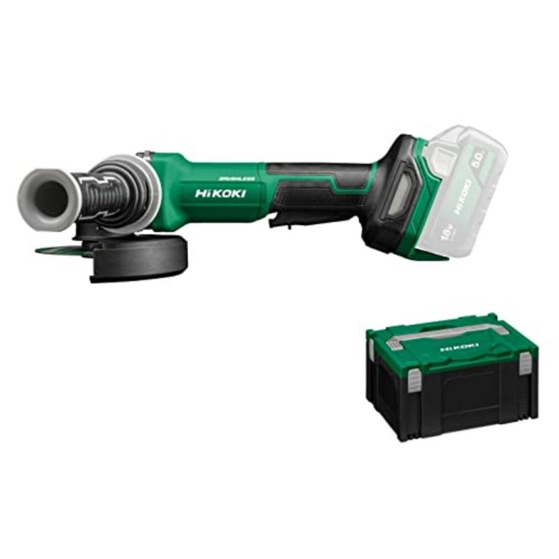 Cordless angle grinder G1813DFW2Z Basic (18V, 8000 rpm/min speed, disc ø: 125mm, brushless, with at mode, spindle lock, in HSC III (WITHOUT battery and charger) - Image 1