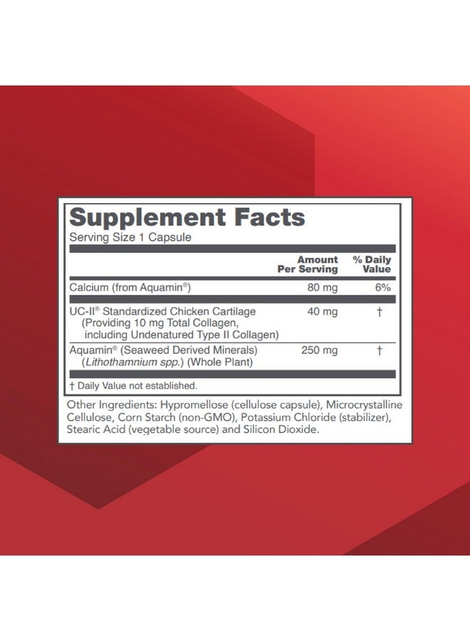 PROTOCOL FOR LIFE BALANCE Joint-UC with Undenatured Type II Collagen- Calcium & 70+ Trace Minerals - Immune Support Supplement - Non-GMO & Dairy Free - 60 Veg Caps - Image 2