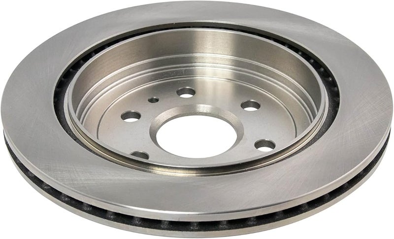 TRQ Rear Brake Rotor Set Vented Compatible with 2010-2016 Cadillac SRX 2011 Saab 9-4X - Image 5