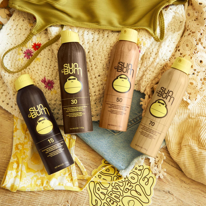 Sun Bum Original SPF 15 Sunscreen Body Spray - Broad Spectrum Moisturizing Sunscreen with Vitamin E - Hawaii 104 Act Compliant (Made without Octinoxate & Oxybenzone) - 6 oz - Image 3