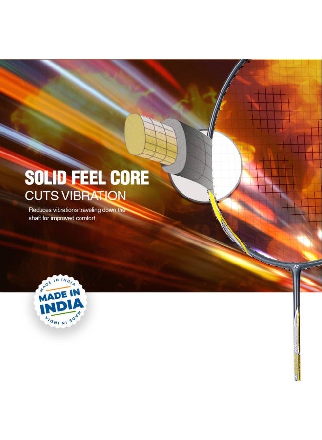 Yonex YONEX Nanoflare Speed 7 Grey, Yellow Strung Badminton Racquet  (Pack of: 1, 80 g)  - Image 3