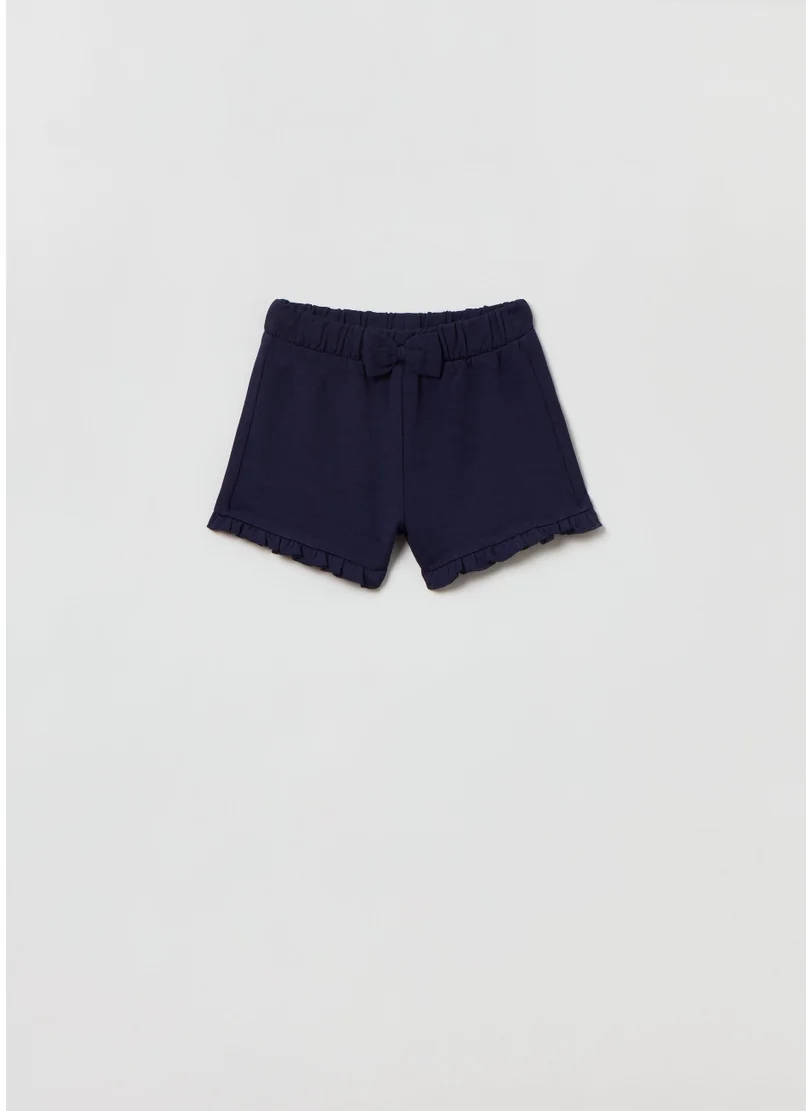 او في اس Shorts In French Terry With Bow
