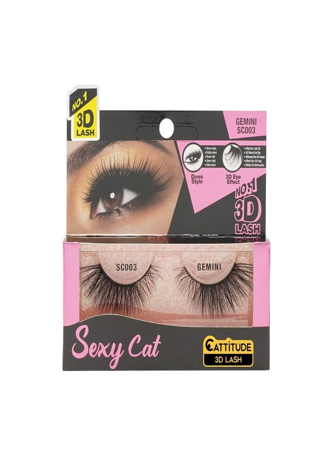 EBIN NEW YORK Gemini - Sexy Cat 3D Lashes - Image 1