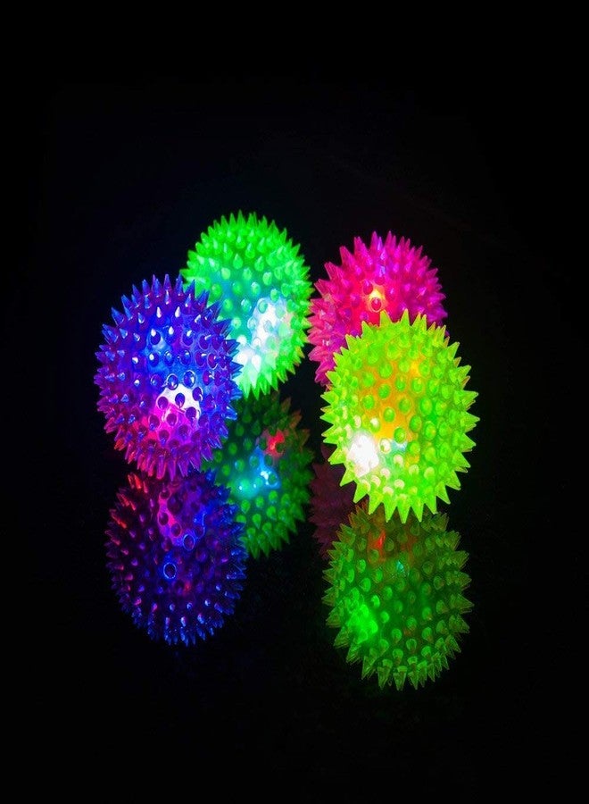Pet Guard Puppy Chew Toys Dog Cat Pet LED Whistle Squeaky Squeaker Sound Ball -3 Pieces (Multicolour) - Image 5