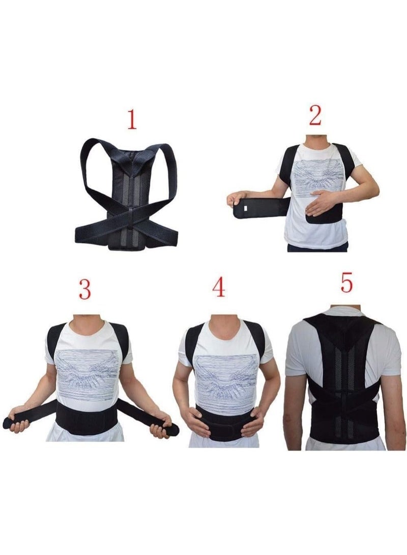 Back Support Belt – Adjustable Lumbar Brace for Pain Relief and Posture Support - Image 4