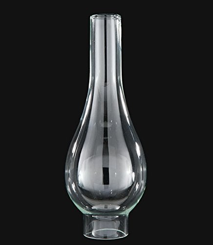 B&P Lamp B&P Lamp 2" X 9 3/4" Italia Bombe Cl. Chimney  - Image 1