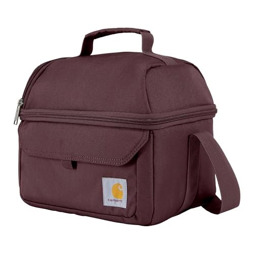 carhartt Carhartt 12 Can Two Compartment Lunch Box  Durable FullyInsulated Lunch Bag for Women  Men Large Lunchbox Port 