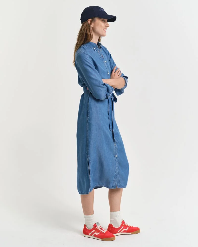 GANT  Chambray Shirt Dress for Women | Best Price UAE