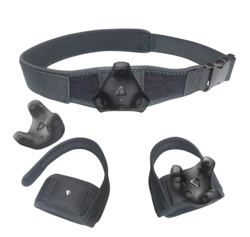 Jadery VR Tracker Straps WaistFeets 3 in1New Model for 2024 for Vive Tracker Ultimate Tracker Tundra Tracker Full Body Tracking Belt in VR Chat Dance Dash and Other FBT apps - Image 1
