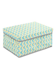 MOMMY BABY LUV MOMMY BABY LUV Premium Foldable Storage Bin with Lid Durable Construction Modern Design and Spacious Capacity Room Organizer for Clothes Toys Books Living Room Bedroom Office and Other Supplies  - Image 1