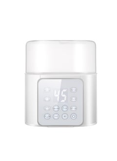 SYOSI Bottle Warmer, 9-in-1 Fast Baby Bottle Warmer, Breast Milk Warmer with Timer, LCD Display, Sterilizing, Keep Warm, Heat Food, Keep 24H, Double Bottle Warmer for Breastmilk and Formula  - Image 1