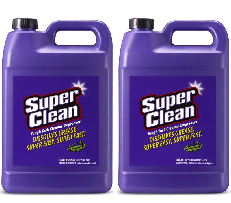 Superclean منظف سوبر كلين متعدد الأغراض مزيل الدهون 1 جالون، 2 عبوة - Image 1