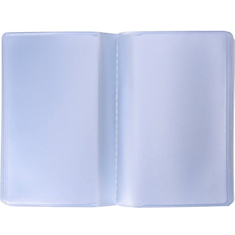 Shappy 2 Pieces Plastic Wallet Insert Credit Card Holder with 10 Page 20 Slots and 10 Page 10 Slots, Transparent - Image 1