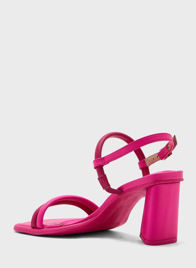 MOLECA High Heels Sandals with Back Strap – Elegant sling Back Heels for Girls & Ladies - Image 3