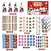Kpbel 219 Pcs Christmas Party Favors for kids Student24Pack Stationery Set for Stocking Stuffers Classroom Gift Exchange Carnival Events Christmas Stationery - Image 4
