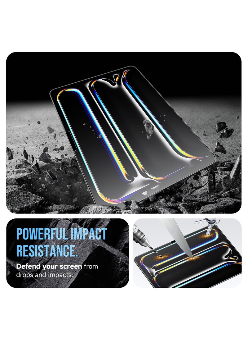 glassology Tempered Glass Screen Protector with Easy Installer Kit for Apple iPad Pro (11) Superior Scratch Resistance & Ultra-Clear Display - Image 5