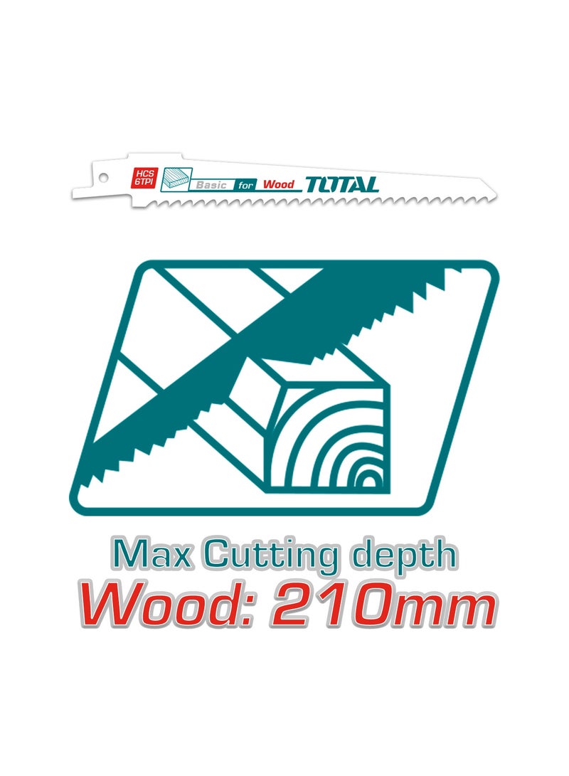 Total Electric Reciprocating Saw TS1001201 - Image 5