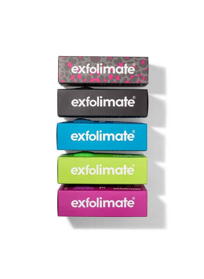 green heart labs ExfoliMATE | Magic Exfoliating Shower Cloth Gently Removes Dead Skin for a Youthful Clear Complexion (Pocket 2.0, Green)  - Image 5