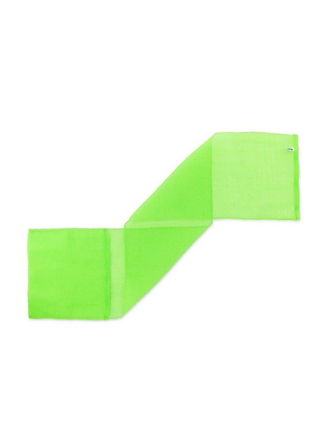 green heart labs ExfoliMATE | Magic Exfoliating Shower Cloth Gently Removes Dead Skin for a Youthful Clear Complexion (Pocket 2.0, Green)  - Image 3
