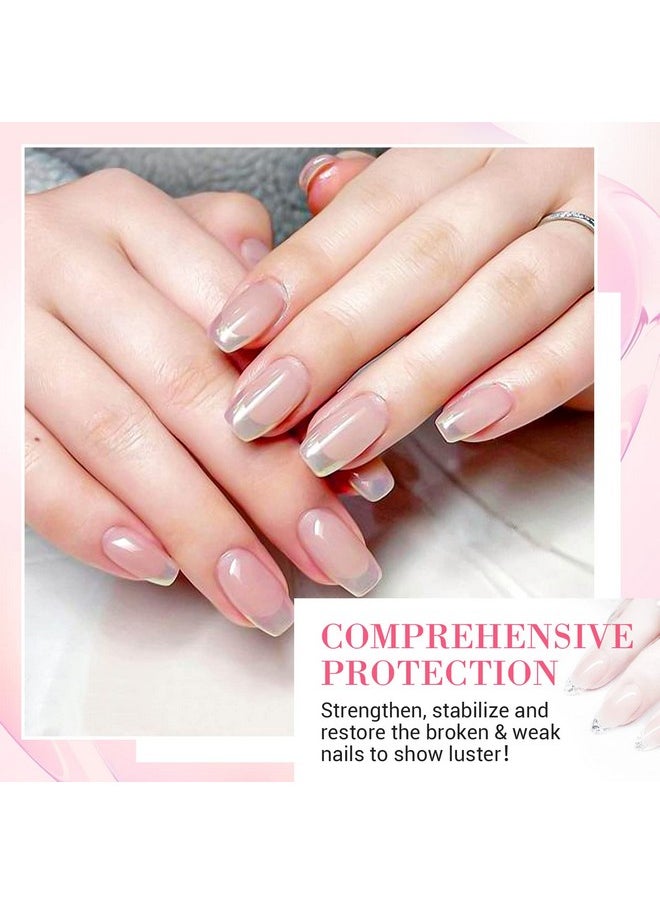 AZUREBEAUTY AZUREBEAUTY Nail Repair Kit Transparent Crystal for Broken Cracked Split Weak Nails, Ideal Solution Emergency Easy Quick Fix Dip Powder 28 g 1 Oz Quick-Drying Repair Glue 10 ml Nail File Nail Buffer  - Image 3