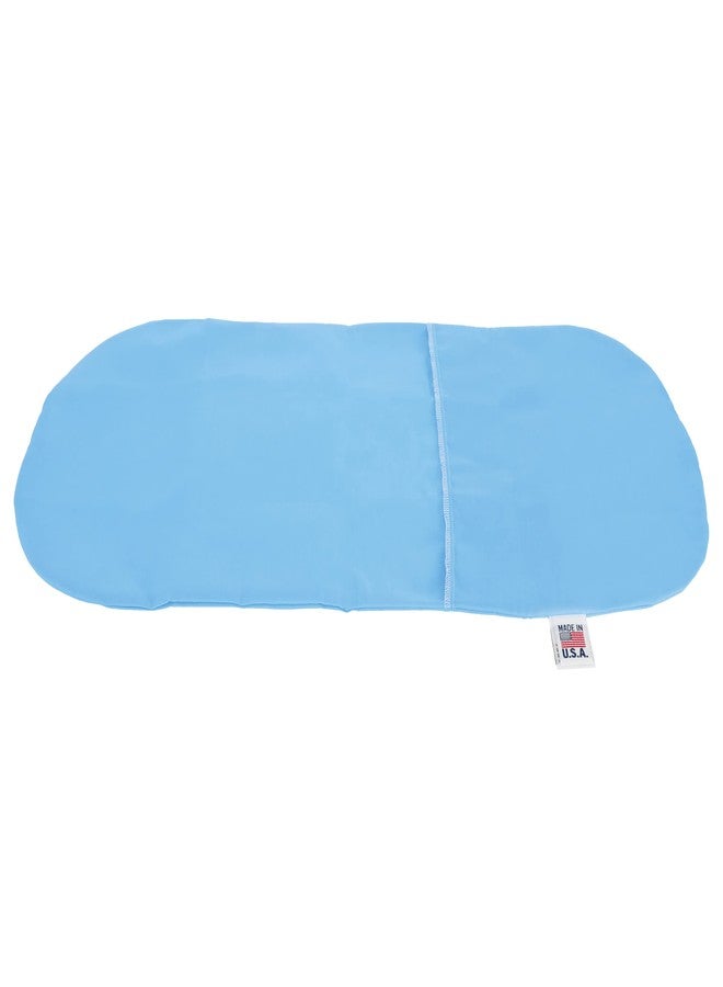 Core Products Slip-On Pillow Case, Blue - Jackson Roll Pillow - Image 2