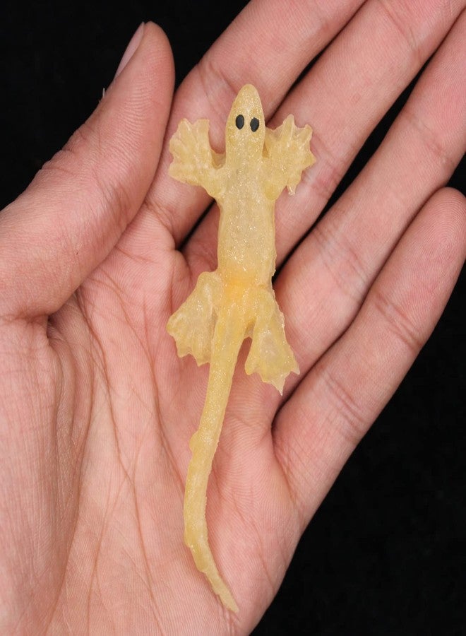 FULLY Real Looking Lizard Toy for Kids Fake Lizard Prank Toy Rubber Lizard Toy for Kids Scary Prank Items (Multicolor) - Image 3